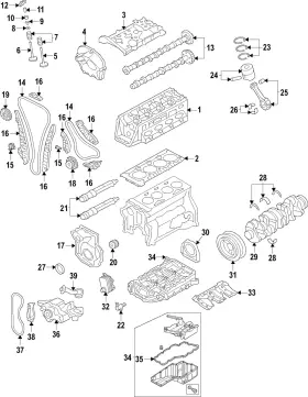 06h-109-467-ba Audi Genuine Tensioner