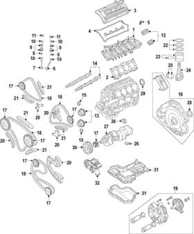 Audi 079-109-507-ae Genuine Tensioner