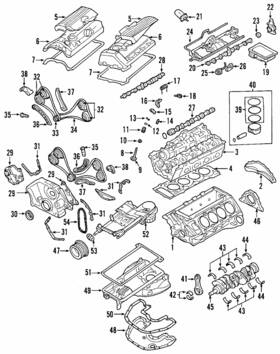 Bmw 11-31-7-533-483 Genuine Tensioner Arm