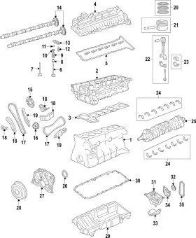 13-52-8-515-671 Bmw Genuine Engine Timing Chain Tensioner