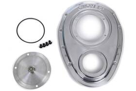 Cloyes 750385404299 Aluminum Timing Cover For Small Block Chevy 2-piece Kit Part 9-221