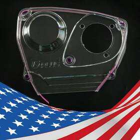 Crossdesign Ht-02egc1603acl Clear Timing Belt Cam Gear Cover Pulley Fit For Nissan Skyline R32 R33 Gts