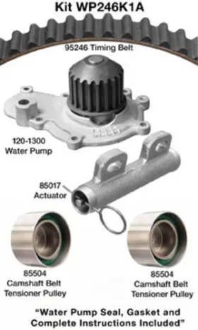 Wp246k1a Dayco Eng Timing Belt Kit With Water Pmp