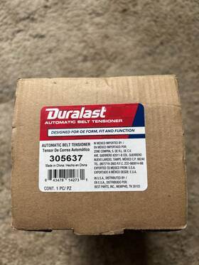 Duralast 305637 Automatic Belt Tensioner Chevy Cruze Sonic Trax And Buick Encore