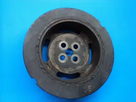 3916436 Factory Dodge Mopar 1989-1993 Ram Cummins Diesel Harmonic Balancer / Crankshaft Pulley Notched