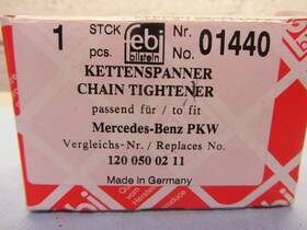 Febi 01440 Vintage Mercedes Timing Chain Tensioner 120 050 02 11 Made In Gemany