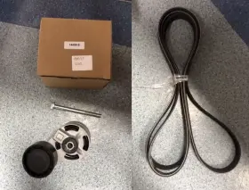 1445915 Ford For Transit Fan Drive Belt And Tensioner Mk7 2.4 Duratorq 06 On Without A/c