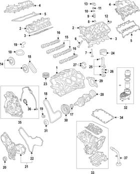 Ford 4r8z-6l266-a Genuine Tensioner