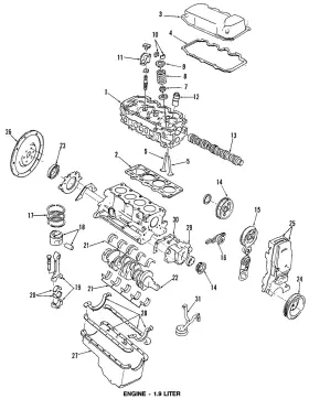 Focz-6k254-a Ford Genuine Tensioner