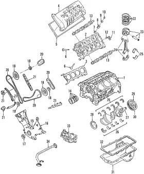Xl7z-6l293-aa Ford Genuine Tensioner