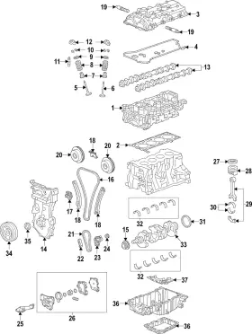 12636529 Gm Genuine Engine Oil Pump Chain Tensioner
