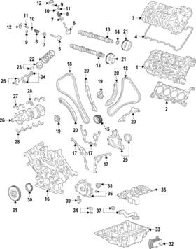 Gm 12666052 Genuine Passenger Side Timing Chain Tensioner Shoe