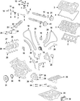 12666053 Gm Genuine Driver Side Timing Chain Tensioner Shoe