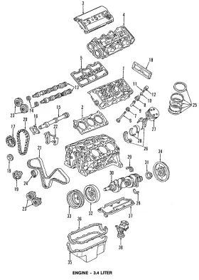 24503561 Gm Genuine Engine Timing Belt Tensioner