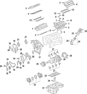 12609261 Gm Genuine Parts Timing Chain Tensioner
