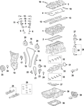 12626984 Gm Genuine Parts Engine Balance Shaft Chain Tensioner