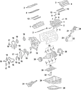 12713640 Gm Genuine Parts Driver Side Timing Chain Tensioner