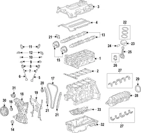 55562235 Gm Genuine Parts Timing Chain Tensioner