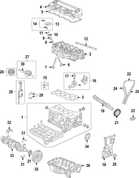 14510-rme-a01 Honda Genuine Engine Timing Chain Tensioner