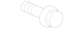 Honda 14513-rca-a01 Genuine Bolt Timing Belt Adjuster