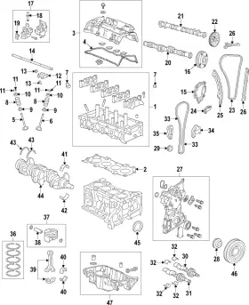 14520-5k0-a01 Honda Genuine 2014-2018 Accord - Tensioner Arm