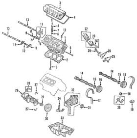 Honda 14520-p8a-a01 Genuine Engine Timing Belt Tensioner
