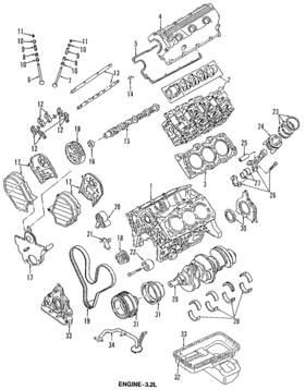 Honda 8-94386-488-3 Genuine Idler Pulley