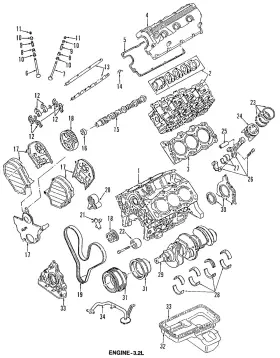 8-94386-488-3 Honda Genuine Idler Pulley