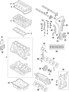24420-2c101 Hyundai Genuine Tensioner Arm