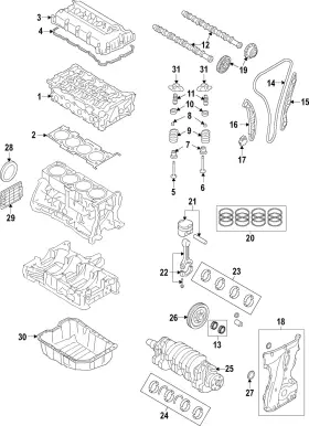 24420-2e200 Hyundai Genuine Tensioner Arm