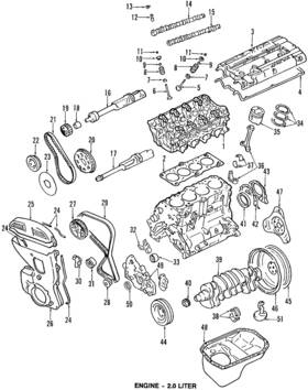 Hyundai 24450-33020 Genuine Tensioner Pulley