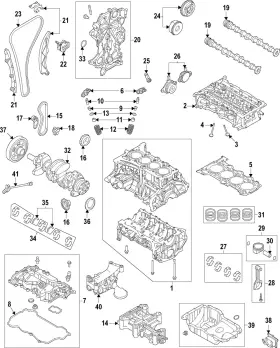 24460-2t500 Hyundai Genuine Engine Timing Chain Tensioner