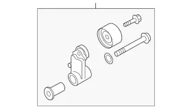 24840-37120 Hyundai Genuine Tensioner Arm