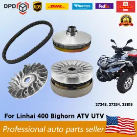 23815 Imachoice 27248 Driven Clutch Pulley Belt Kit 27254 For Linhai 400 Bighorn Atv Utv