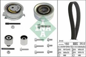 Ina Us Zd0550k Engine Timing Belt Kit-diesel Turbo