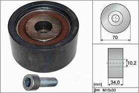 Ina Us Zp0189 Accessory Drive Belt Idler Pulley