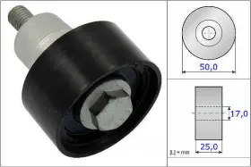 Zp0753 Ina Engine Timing Belt Idler Pulley-eng Code Cmba
