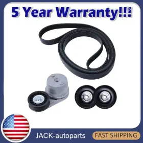 9728862597329062 Jack-autoparts For Chevy Silverado 2500 Hd 3500 Gmc Sierra Drive Belt Tensioner Kit New