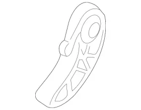 C2d56662 Jaguar Genuine Tensioner Arm