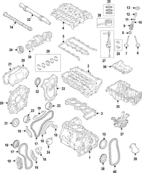 Jde38701 Jaguar Genuine Engine Timing Chain Tensioner
