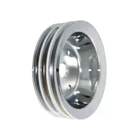 262-400 Karl Performance Parts 8963 Chevy Sbc 1969-85 3 Groove Short Water Pump Swp V-belt 7.3in Dia Chrome