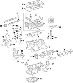 24420-2b611 Kia Genuine Tensioner Arm