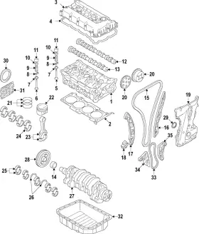 24460-25001 Kia Genuine Tensioner Arm