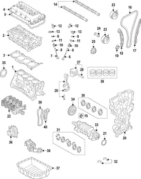24460-2t000 Kia Genuine Chain Tensioner