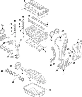 24461-2g151 Kia Genuine Engine Timing Chain Tensioner 24461 2g151