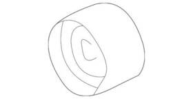 Kia 24840-3e500 Genuine Tensioner Arm 24840 3e500