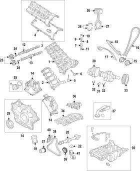 Lr087162 Land-rover Genuine Tensioner