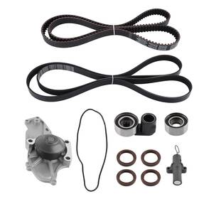 Maxpeedingrods 2ln5jo Timing Belt Tensioner Pulley Water Pump 2005-2014 For Honda Pilot 3.5 L V6 Sohc