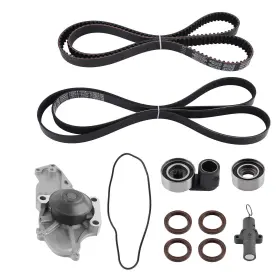 2ln5jo Maxpeedingrods Timing Belt Tensioner Pulley Water Pump 2005-2014 For Honda Pilot 3.5 L V6 Sohc