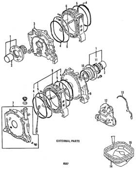 Mazda 1011-11-353a Genuine Spring